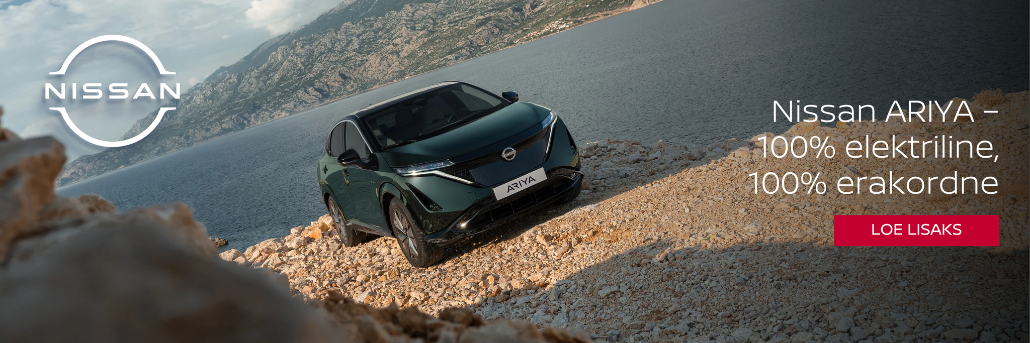 NISSAN ARIYA 100% ELEKTRILINE